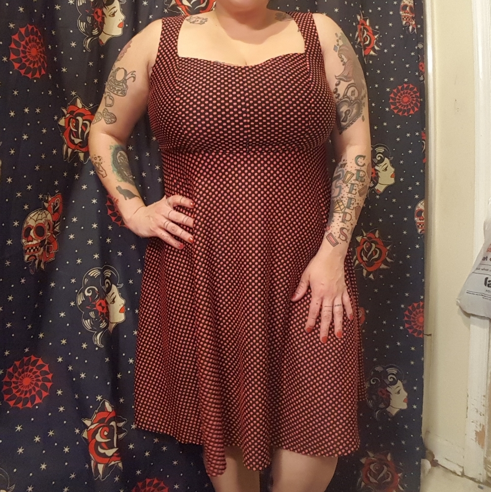 Polka dot dress
